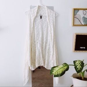 Soma Intimates Sleeveless Long Cardigan